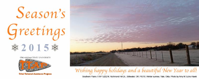 Season's Greetings 2015