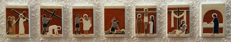 The Stations of the Cross by Caroline Bond in the Church of the Sacred Heart_ Laytown_ Co Meath _Photographs_ Patrick Comerford_ 2014_
