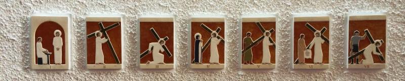The Stations of the Cross by Caroline Bond in the Church of the Sacred Heart_ Laytown_ Co Meath _Photographs_ Patrick Comerford_ 2014_