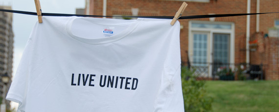 Live United t-shirt