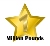 One million pounds