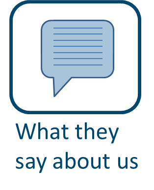 What they say about us