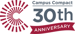 Campus Compact 30th anniversary logo