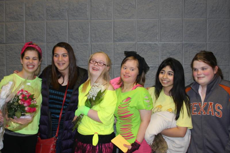 Performing Arts Recital hanging out