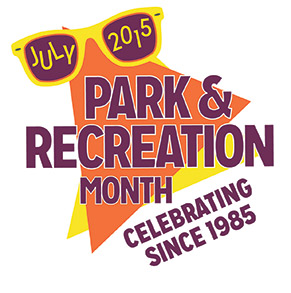 Park and Recreation month logo