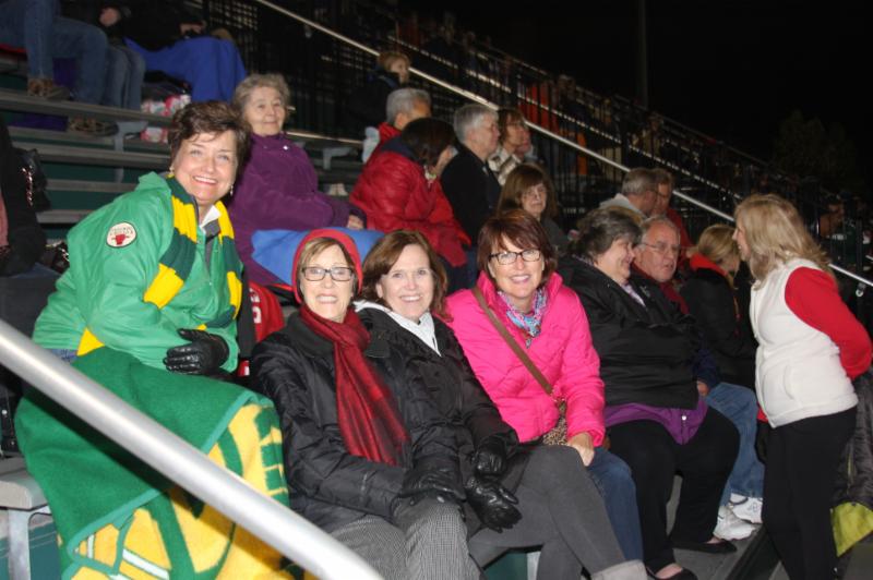 fans in the stand