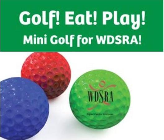 Thank you Team One mini golf graphic