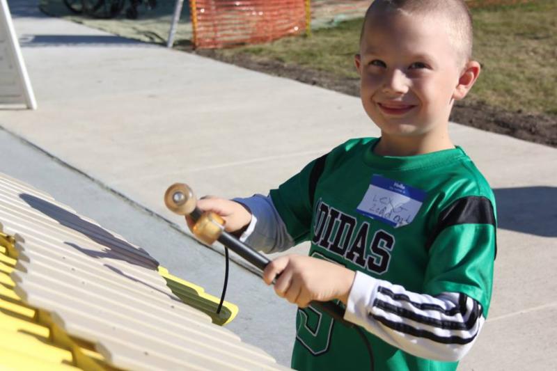 Sensory Garedn music fun