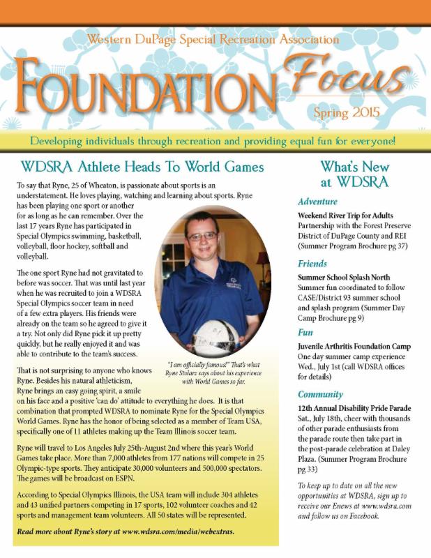 Spring Foundation Newsletter