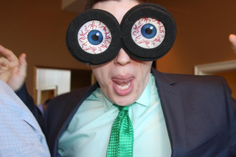 Photo booth fun at Spring Fling