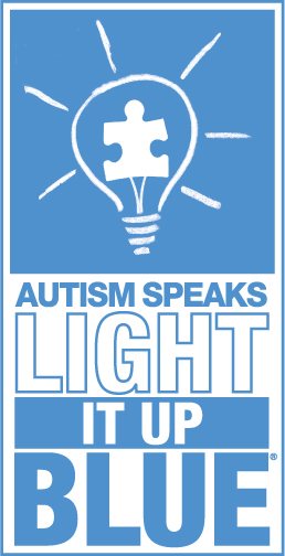 Light it up blue logo