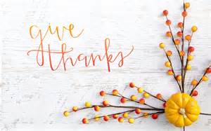 Giving thanks graphic