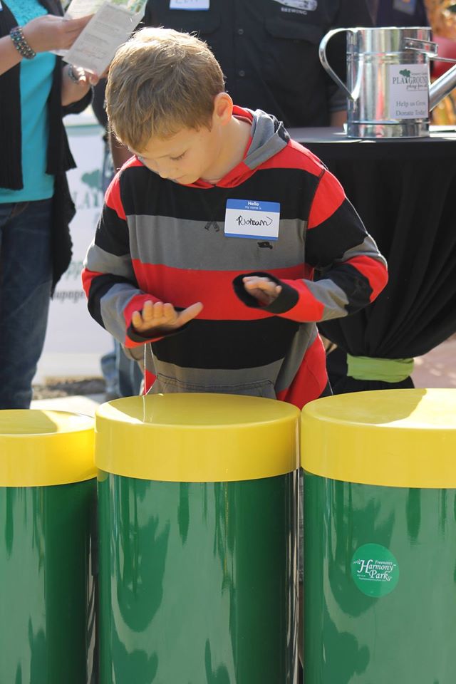 Sensory Garden music fun 2