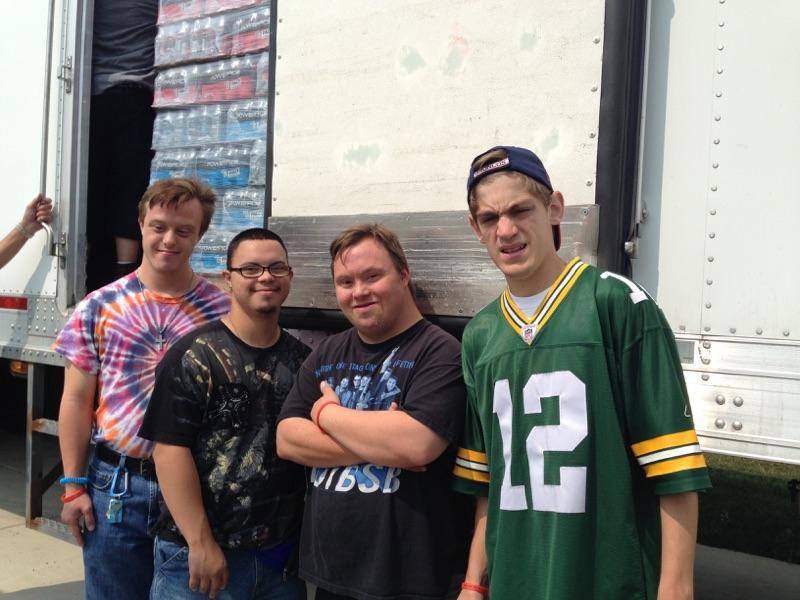 Rec & Roll volunteering at Ribfest