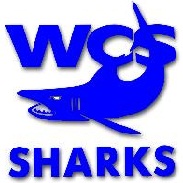 West Chicago Sharks Swim Club logo