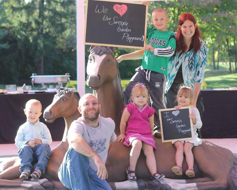 Sensory Garden group photo