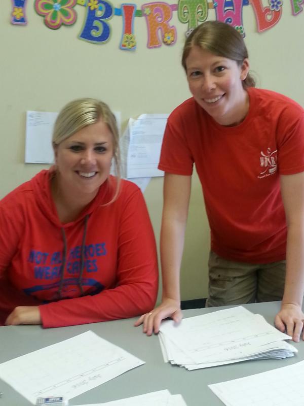 Stephanie and Maddy