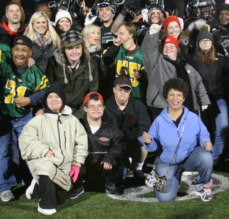crowd of athletes 2