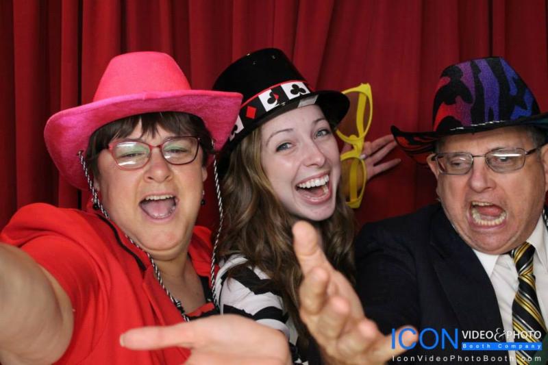 Photo Booth fun with participants