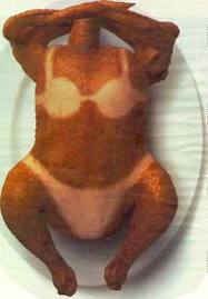 Thanksgiving suntan turkey