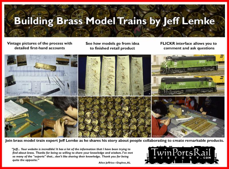 Building Brass Model Trains by Jeff Lemke