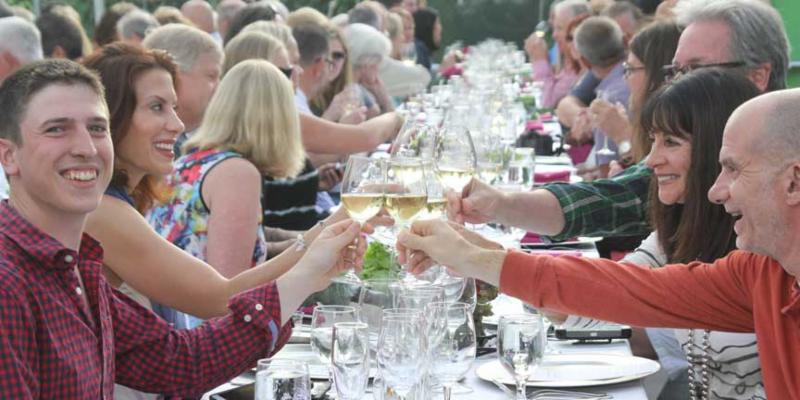 Mattison's and Sweetfrass Farm to fork wine pairing dinner benefitting Eat Local Week in Sarasota, Florida