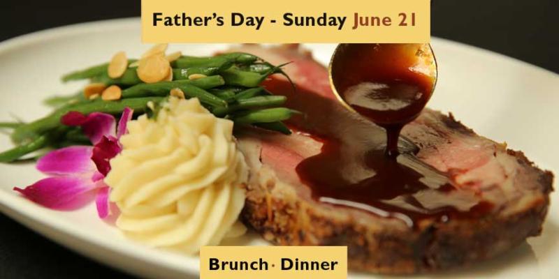Father's Day Brunch, Lunch, and Dinner Specials at Mattison's Forty-One and Mattison's City Grille in Sarasota, Florida on Sunday, June 21, 2015 