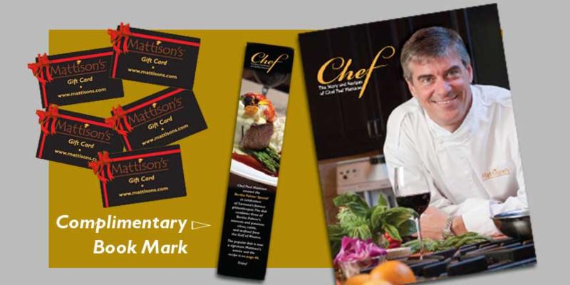 Mattison_s Cookbook_ Chef_ The Story and Recipes of Chef Paul Mattison and Mattison_s Gift Cards available online and make a great holiday gift_ Sarasota_ Florida