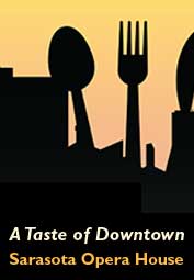 A Taste of Downtown benefitting the Sarasota Youth Opera in Sarasota Florida featuring local Sarasota restaurants including Mattison's