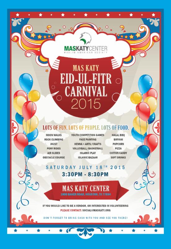 Eidul Fitr Carnival Flyer