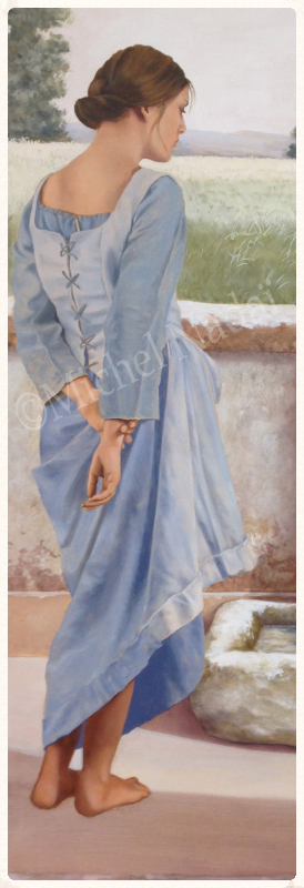 portrait, anatomie et drapé