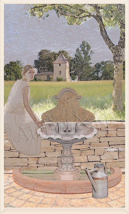 Paysage Gers mural