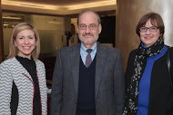 Ken Schorr pictured at WIF Wine & Wisdom with WIF members Katie Hallaway and LuAnn Ritsema