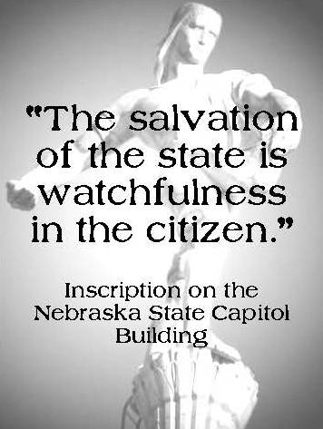 The salvation of the state is watchfulness in the citizen.