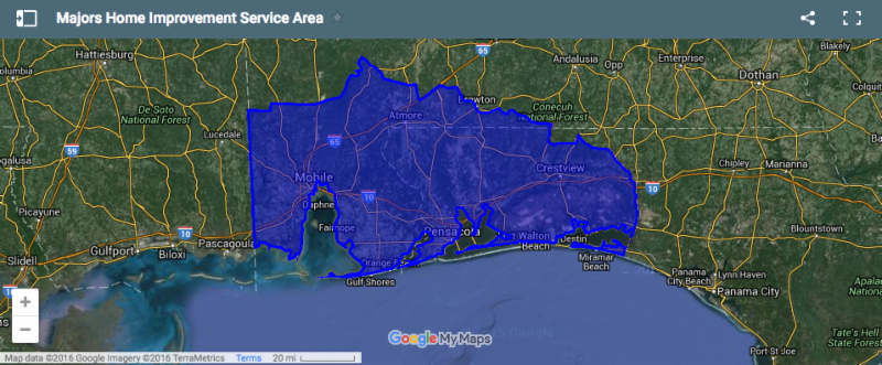 Majors Service Area