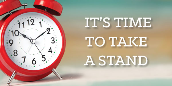 It's Time to Take a Stand