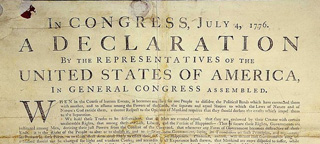 Declaration of Independance printed by Dunlap Broadside