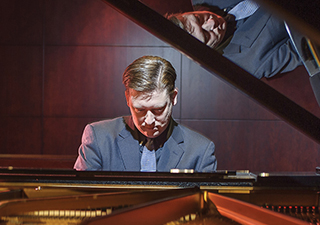 Mark Jenkins at piano