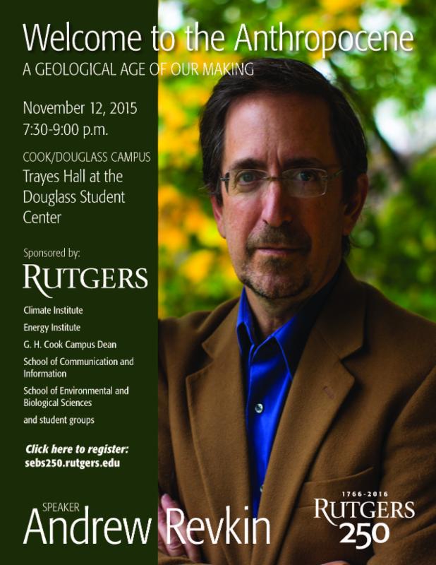 Andrew Revkin announcement