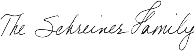 Schreiner Signature