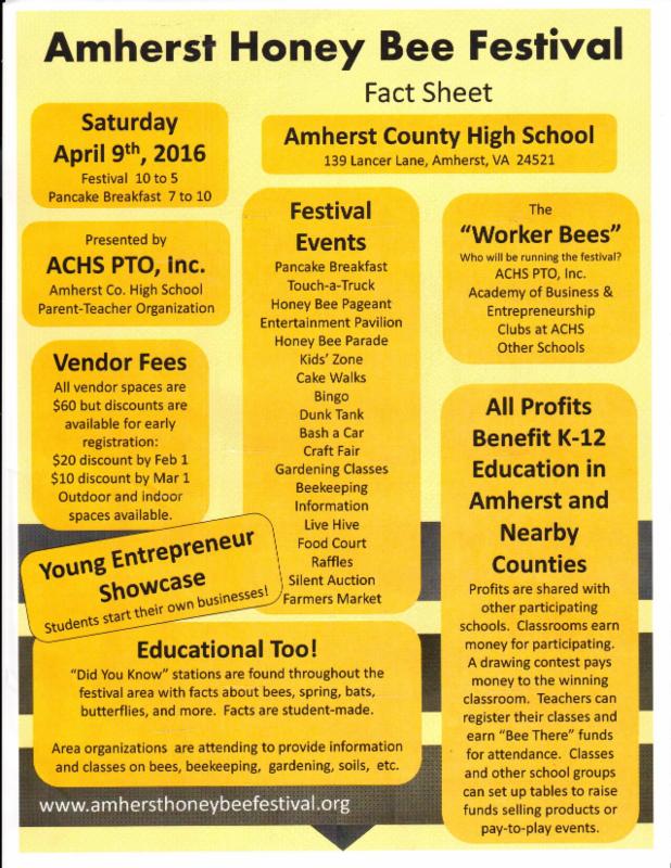 Amherst County Happenings & Important Announcements Weekly eBlast