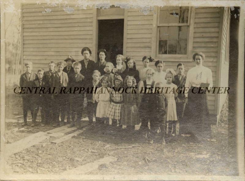 Unidentified photo of Brock Rd. School 1910