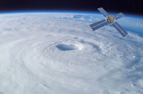 Hurricane from Space