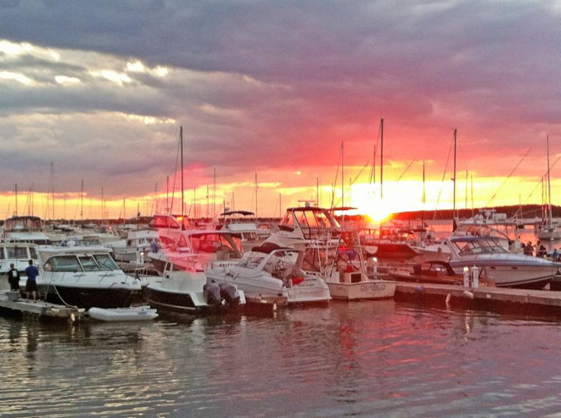 Front Dock Sunset