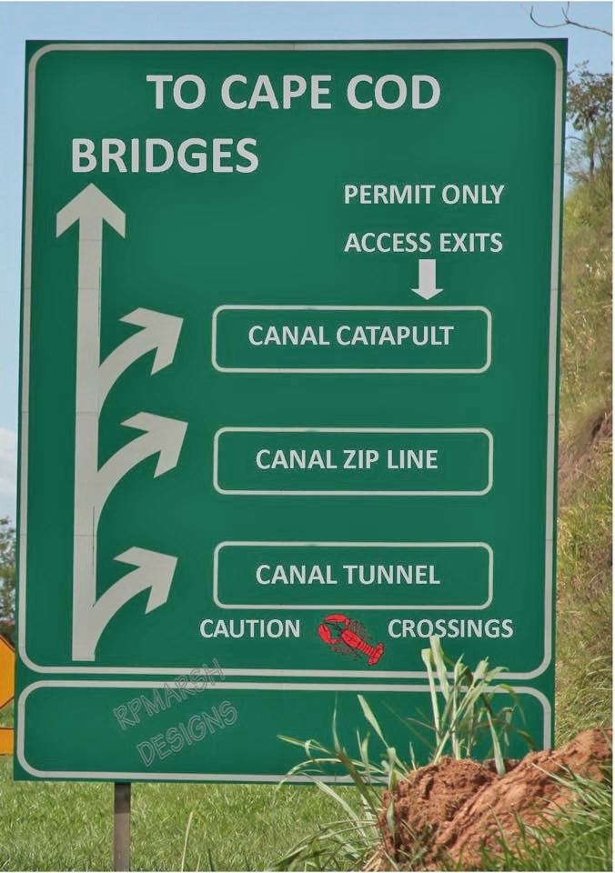 Canal Tunnel Sign