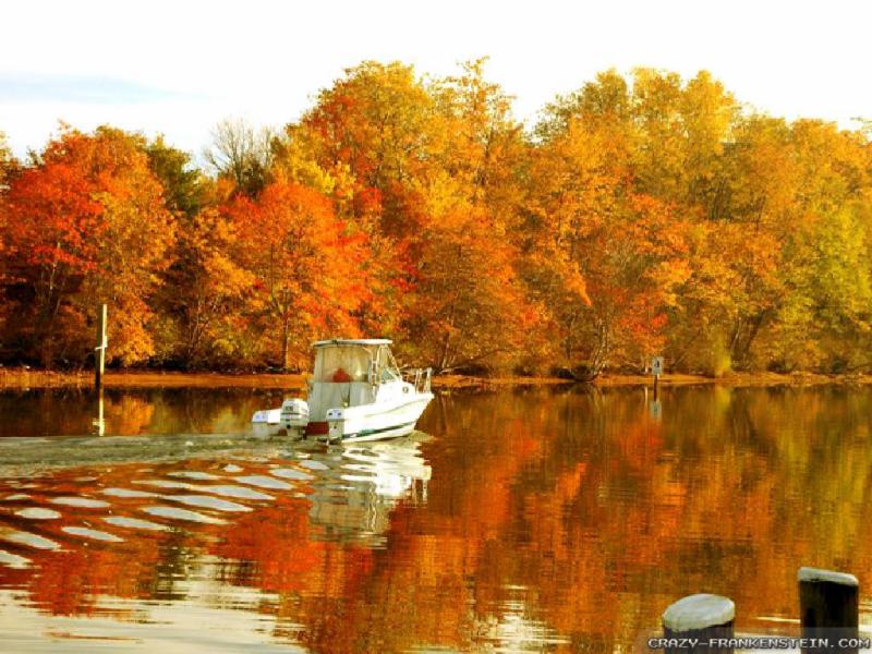 Boating in Autumn