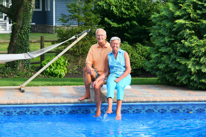 retired couple