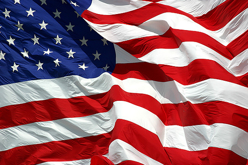 citizenship quiz flag