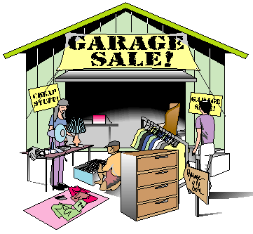 garage sale