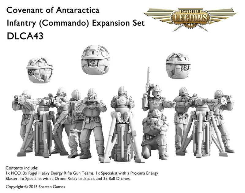 Covenant of Antarctica Commando Expansion Set